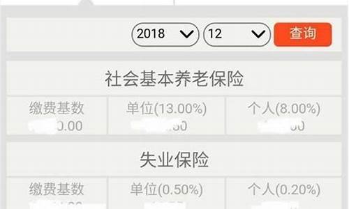 金价查询社保缴费明细表_金价查询社保缴费明细